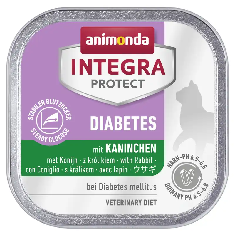 Abverkauf animonda INTEGRA PROTECT Diabetes Kaninchen 100 g